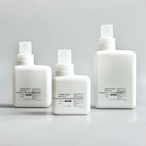 Large Capacity Household Cleaning Agent Fabric Softener Detergent Laundry Liquid Ins Style Refillable PE Plastic Empty Bottles