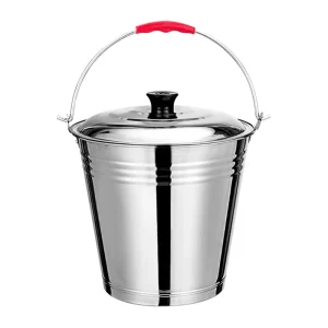 Large Capacity Ice Buckets Stainless Steel Water Bucket With Handle