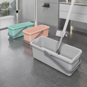Large Capacity Thickened Plastic Mop Bucket Rectangular Household Floor Cleaning Water Container Manufacturer OEM ODM