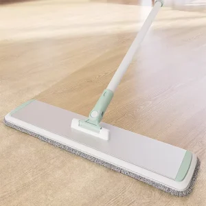 Large Commercial Telescopic Microfiber Dust Mop with Aluminum Pole for Wet and Dry Floor Cleaning