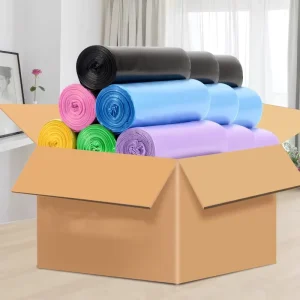 Large Disposable Vest Style Trash Bags Household Kitchen Daily Waste Storage