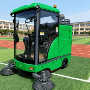 Large Intelligent Battery-Powered High Pressure Ride-On Sweeper Industrial Floor Cleaning 2000W 2300mm