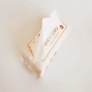 Large Size High Quality Pure Cotton Gentle Cleansing Dry Wipes for Sensitive Skin Eco-Friendly Baby Wipes