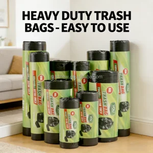 Large Size Thick HDPE Industrial Disposable Household Garbage Bags