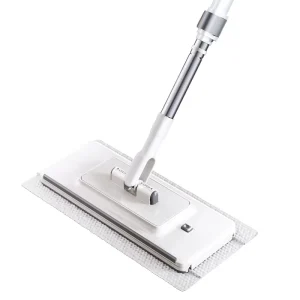 Large Wash-Free Automatic Clip Cloth Mop with Hands-Free Design for Household Cleaning