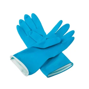 Latex Gloves Safety Jiangsu Spray Flock Household Rubber for Washing Dishes