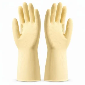 Latex Gloves Waterproof Thick Abrasion Resistant Durable for Dishwashing Laundry Household Cleaning Chores