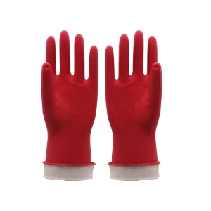 Latex Household Gloves Skin-Friendly Odor-Free Kitchen and Furniture Cleaning Gloves
