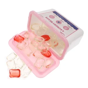 Laundry Capsules Beads Washing Clothes Fragrance Liquid Water Soluble Laundry Detergent Pods