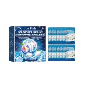 Laundry Cleaning Tablets Multi Purpose Cleaner for Stubborn Stains Grease and Yellowing Laundry Cleaning Tablets