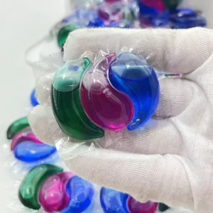 Laundry Detergent 3 Chamber Cleaning Detergents PODS at Price