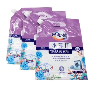 Laundry Detergent Dishwashing Liquid Trade Soap Cosmetic Packaging Spout Pouch