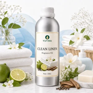 Laundry Detergent Fragrance Oil Fresh Clean Aroma for Fabric Softener Soap Shampoo Concentrated Supplier Exporter