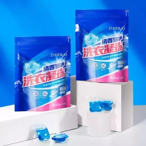 Laundry Detergent Gel Beads for Oil Stain Removal with Long-Lasting Fragrance