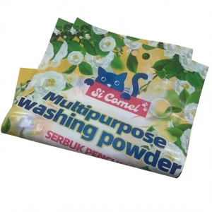 Laundry Detergent Packaging Bags Customized Laundry Powder Pods Sample Refill Daily Chemical Sealed Side Seal Bags PETPE