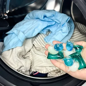 Laundry Detergent Pods 3 in 1 Powder and Gel Formula 110 Loads Color-Safe