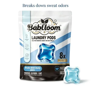 Laundry Detergent Pods Anti-Musty Formula Odor Defense Low MOQ 8 Bags/Carton