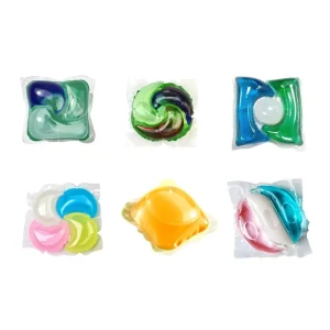 Laundry Detergent Pods Biodegradable Stain Removal Natural Organic Color Protection Long-Lasting Fragrance
