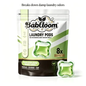 Laundry Detergent Pods Damp Smell Neutralizer Laundry for Shade Drying OEM 8 Bags/Carton