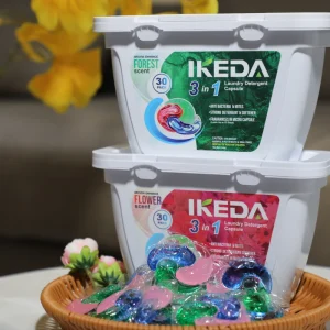 Laundry Detergent Pods and Biodegradable Capsules for Machine Washing