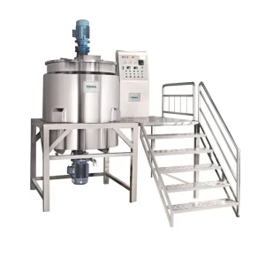 Laundry Detergent and Liquid Soap Homogenizing Mixer with Agitator and Motor for Chemical Processing