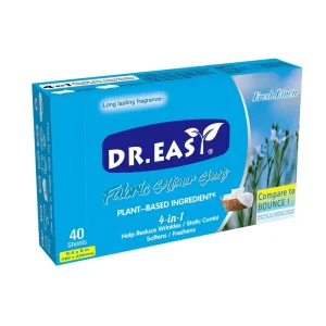 Laundry Fabric Softener Dryer Sheets for Japanese Market