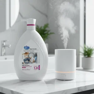 Laundry Gel 1kg Baby Detergent Washing Detergent Liquid with Active Oxygen Apple Scent Plant Ingredients Sensitive Skin Friendly