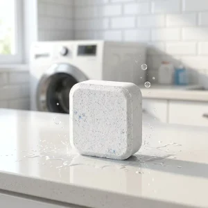 Laundry Machine Cleaner Tablets Bio-Enzyme Stain Remover Tub Descaler for Industrial and Commercial Use