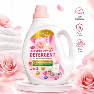 Laundry OEM ODM 2kg Eco-Friendly Floral Perfumed Gel, 96H Long-Lasting, Microcapsule Antibacterial Fabric Soap