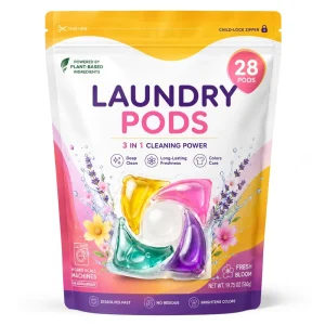 Laundry Pods 18 22g Long Lasting Fragrance Home Care Active Ingredients Natural 5 in 1 Washing Pods