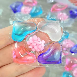 Laundry Pods OEM Stain Remover Water-Based Laundry Detergent Stain Removal Multi-Chamber Laundry Detergent