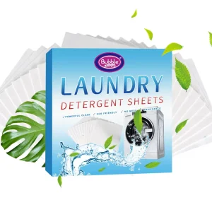 Laundry Sheets Detergent Ultra concentrated Laundry Detergent Strips Detergent Sheets for Home Travel
