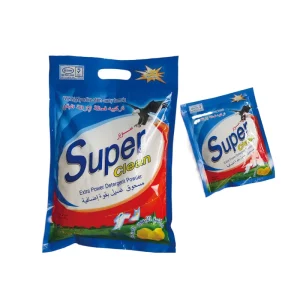 Laundry Soap Detergent Powder OEM Bag Logo Formula