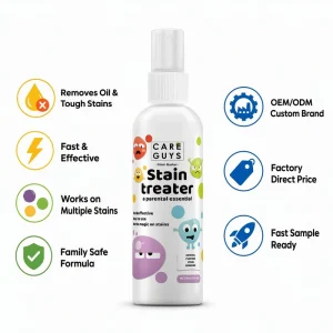 Laundry Stain Remover Spray Fabric Cleaner for Clothing and Upholstery Spot Treatment