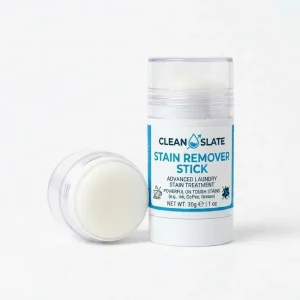 Laundry Stain Remover Stick, Pre-Wash Spot Cleaner for Cotton and Synthetic Apparel, Unscented, Grease and Wine Stains