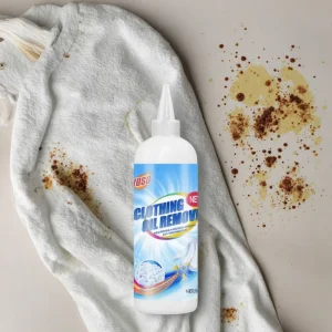 Laundry and Fabric Grease and Oil Stain Remover for Clothes