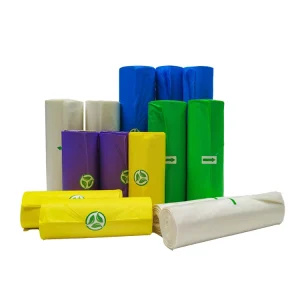 Lavender Compostable Garbage Bags 3 13 Gallon Biodegradable Trash Liners Household Waste Flour Fertilizer Packaging