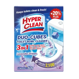 Lavender Dream Eco Friendly Solid Deep Stain Removal Household Deodorizing Duo cubes Toilet Bowl Cleaner