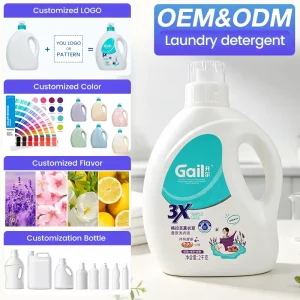 Customized Laundry Detergent for Sensitive Skin Concentrated Scented Detergent for Clothing