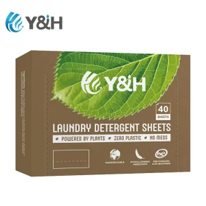 Lavender Laundry Sheet Bulk Laundry Detergent Powder Washing Detergent Eco Friendly Laundry Tablet Detergent