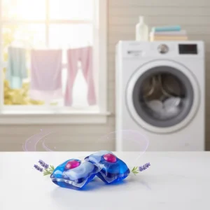 Lavender-Scented Laundry Washing Pods Disposable Laundry Detergent Capsules Gel Detergent Natural