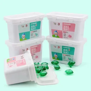 Lavender-Scented Liquid Laundry Detergent Capsules Pods