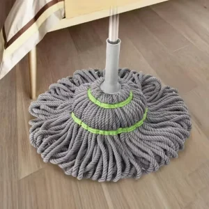 Lazy Floor Mop Hands Free Self Wringing Design Labor Saving Easy Clean Mop for Kitchen Bathroom Household Indoor Use