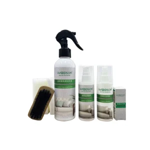 Leather Care Kit with Cleaner Protector Conditioner and Stain Remover for Furniture Sofa and Car Seats