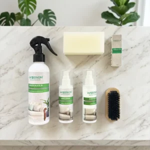 Leather Furniture Maintenance Kit with Conditioner and Stain Remover