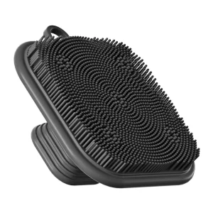 Ledun Simple Rectangle Silicone Facial Cleansing Brush Anti Slip Ergonomic Design for Deep Pore Cleansing Exfoliating Massage