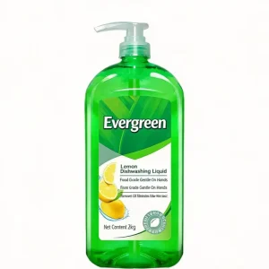 Lemon Kitchen Dishwashing Liquid Food Grade Phosphate Free Easy Rinse Eco Friendly Grease Remover Odor Eliminator Mild