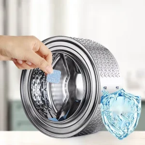 Lemon Scent Disposable Washing Machine Cleaner Tablets Deep Cleaning Sanitizing Odor Removing Drum and Tub Washing