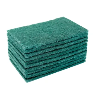 Light-Duty Non-Woven Fiber Scouring Pad Sponge for Kitchen Cleaning