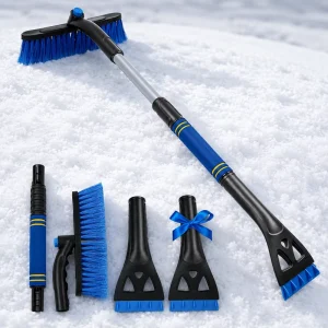 Lightweight Car Windshield Ice Scraper & Snow Brush Car Window Snow Cleaning Brush